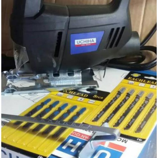 ➢ PROMO mesin gergaji triplek gergaji kayu jigsaw UCHIHA 55MM asli ✶