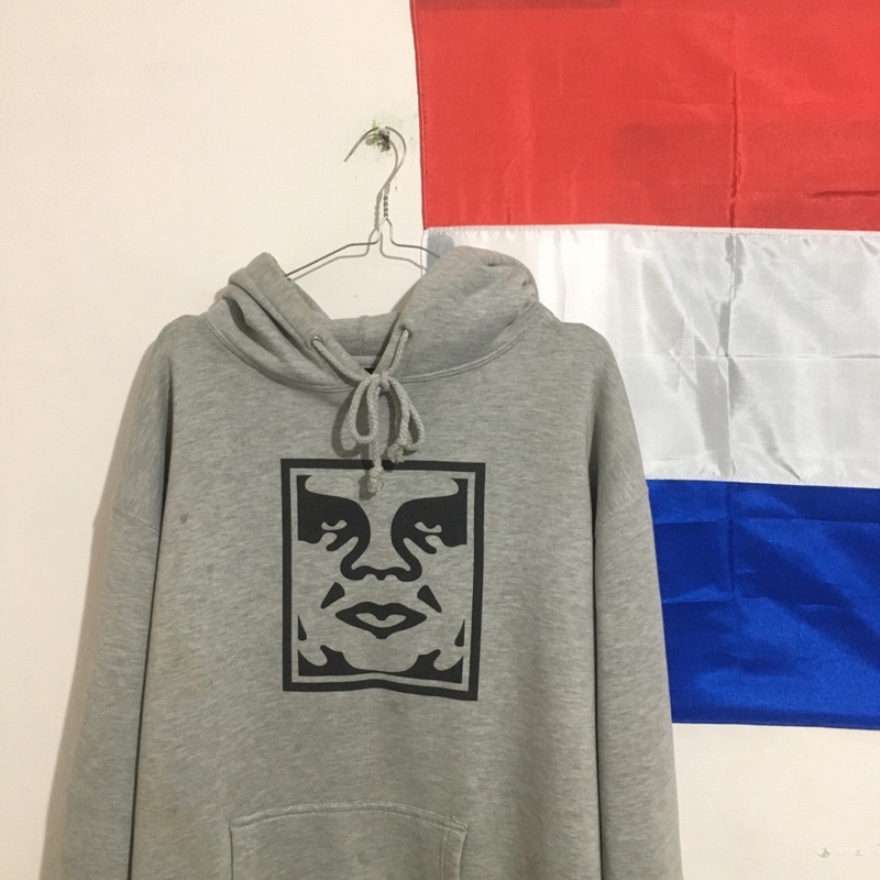 HOODIE OBEY FACE LOGO