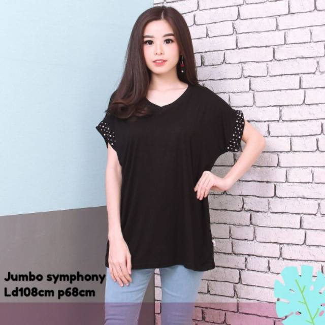 COD bayar ditempat Blouse bigsize jumbo spandex rayon XL XXL