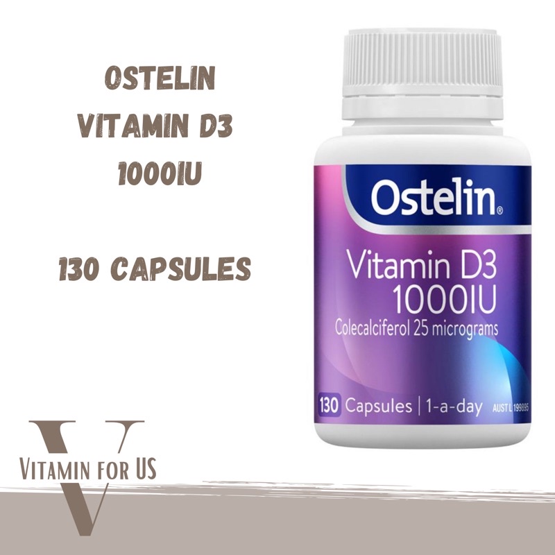 Ostelin Vitamin D3 1000iu