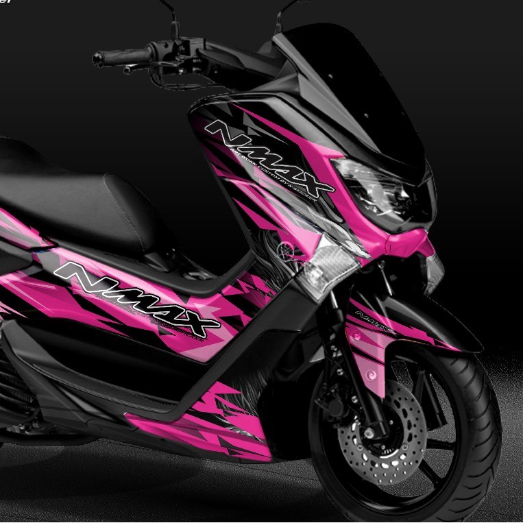 Decal nmax pink grafis fullbody
