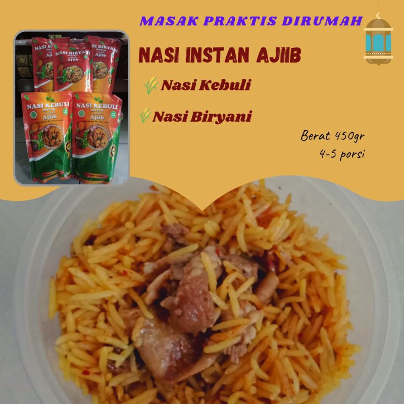 

Nasi Kebuli Instan Ajiib