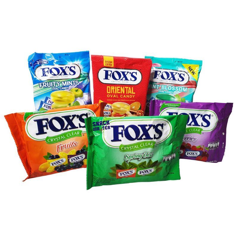 

Fox's Crystal Clear - Netto 125gr