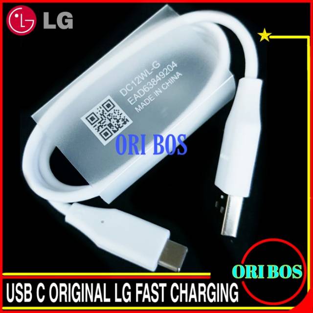 Kabel Data LG LG 7 LG 7 ThinQ G7+ ThinQ  ORIGINAL 100%  Fats Charging USB C