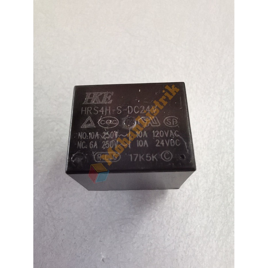 Relay DC 24V 5 Pin NO NC Contact