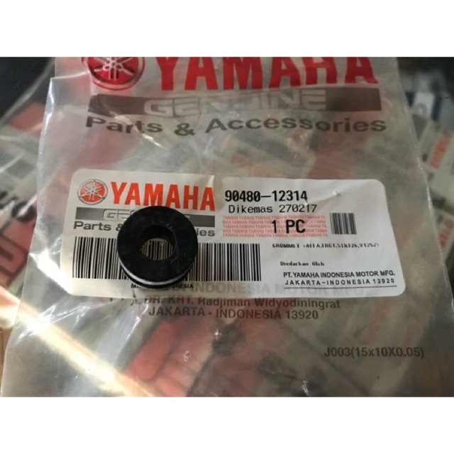 Karet Gromet Spakbor Depan Original Yamaha F1zr F1z Fizr Fiz Force 1 Alfa Sigma Vega Jupiter