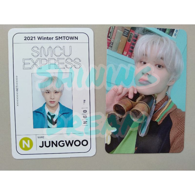 [Photocard] PC Kim Jungwoo NCT 127 Sticker, Passcard SMCU