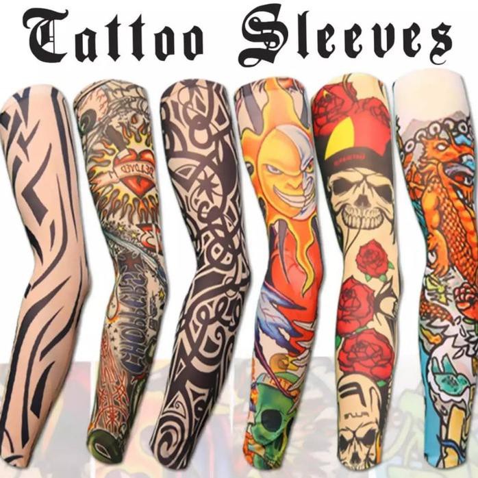 MANSET TATO TANGAN/ARM SLEEVE TATO PRIA/MANSET TANGAN MOTIF TATO
