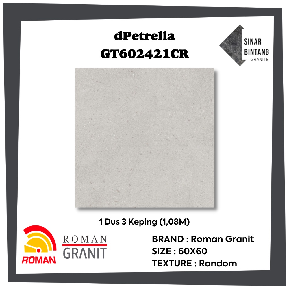 Granit 60 X 60 | Granit Lantai dPetrella Series ROMAN GRANIT