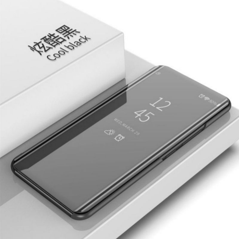 Flip Miror VIVO Y20 / Y20i / Y20S / Y12S / Y20T / Y20SG New Clear S View Stending Cover Miror Case H