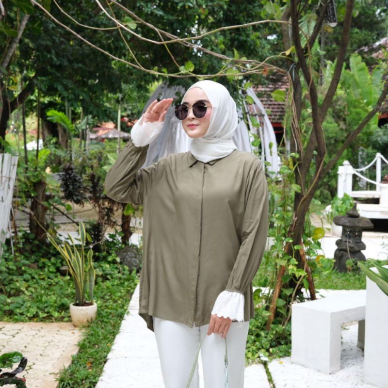 KHIRIE SHIRT / KEMEJA KERJA / ATASAN WANITA