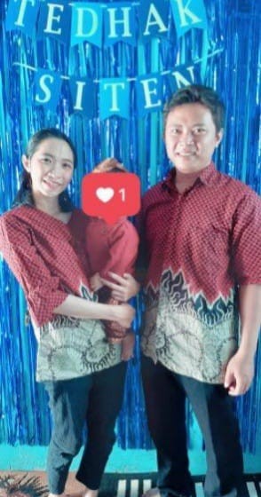 Batik Couple Keluarga Sania Ruffle Couple Batik Ori Ndoro Jowi Dnt Motif Batik Couple Motif Mowo