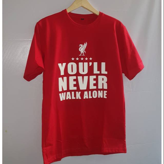 Kaos Liverpool YNWA merah
