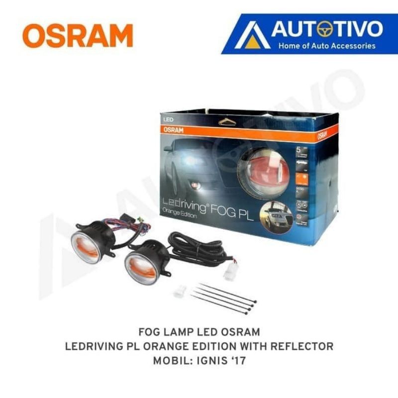 All New Ertiga Fog Lamp LED Osram 103 PL Silver Edition with Reflector