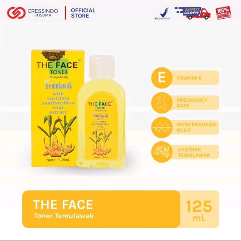 THE FACE TEMULAWAK TONER/TONER WAJAH