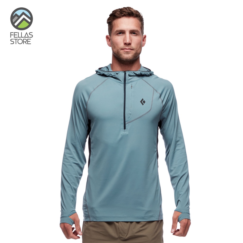 Black Diamond - Alpenglow Pro Hoody Men's - Strom Blue