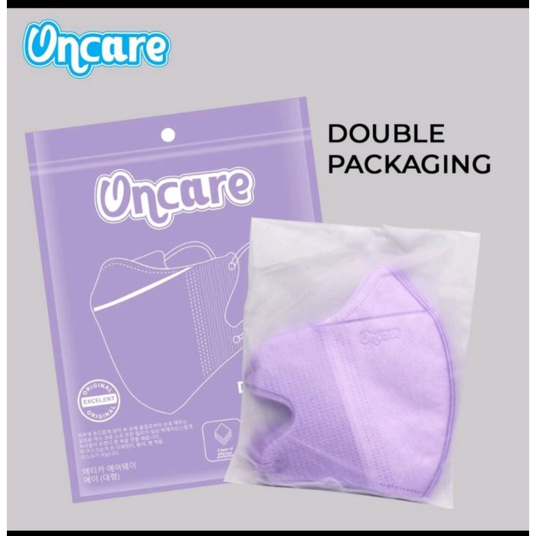 Masker duckbill oncare isi 10 warna