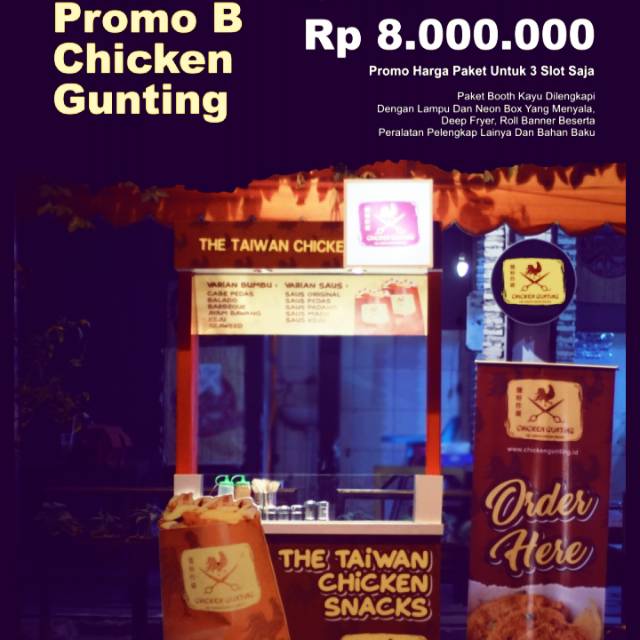 Over Franchise Chicken Gunting Shopee Indonesia