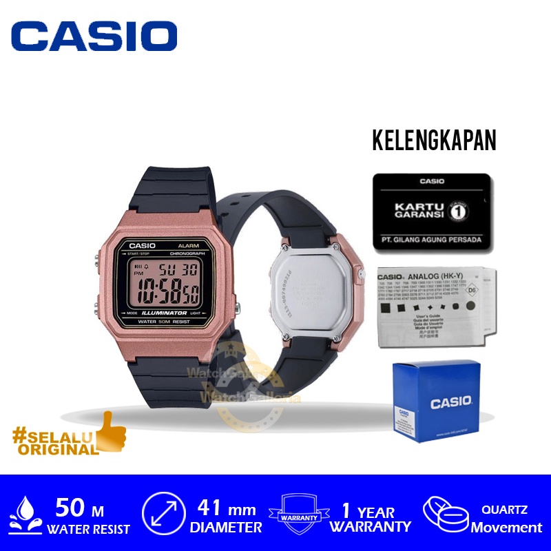 Casio General Digital Man W-217HM-5AVDF / W217HM / -217HM5AVDF