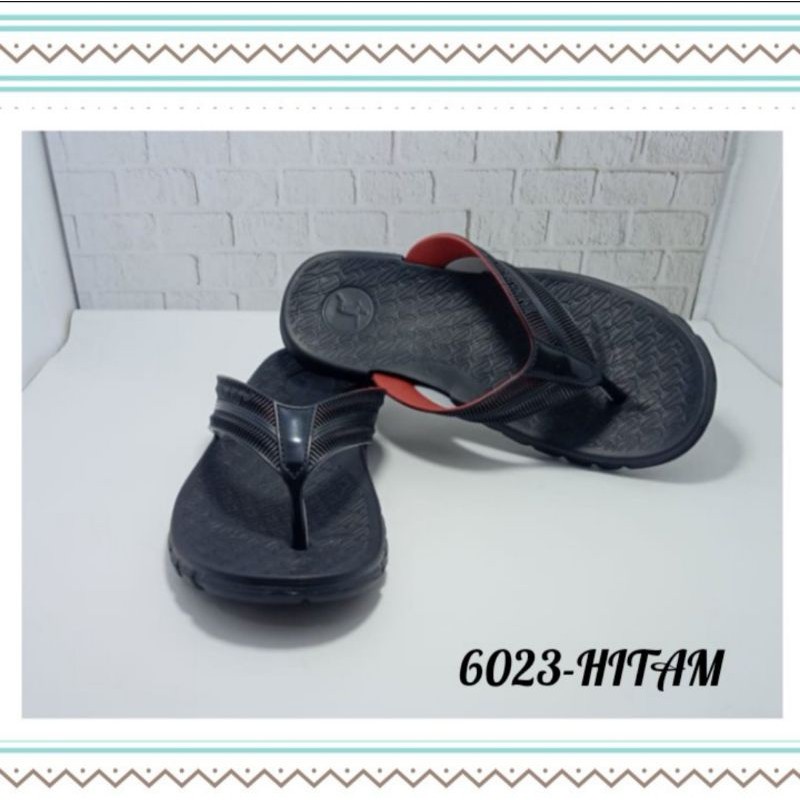 YK6023 Sandal Jepit Pria / Sandal Karet Empuk Merek Inkayni Ukuran 39-44