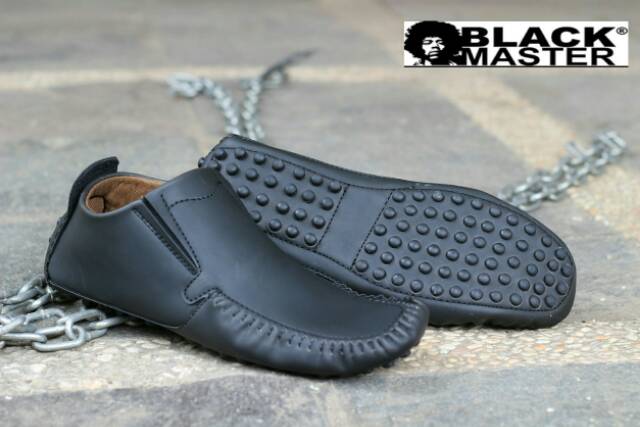 SEPATU FORMAL SLIPON KULIT ASLI BLACKMASTER ALIEN