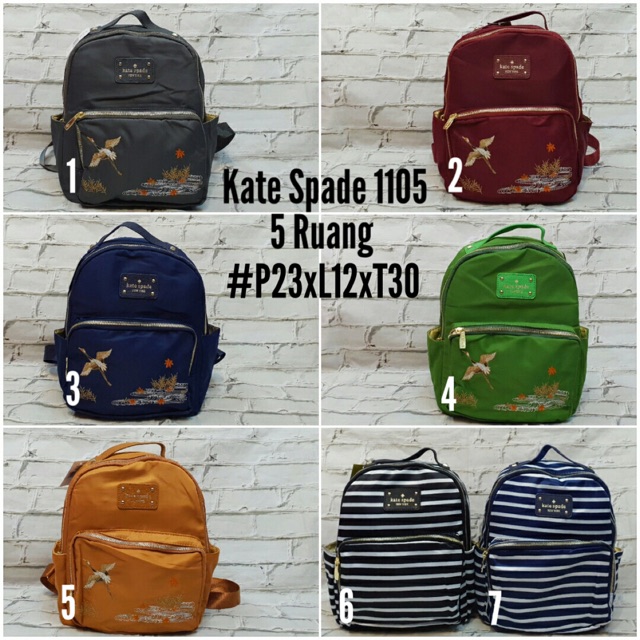 Kate Spade 1105 / Tas wanita / Tas Ransel / Tas import