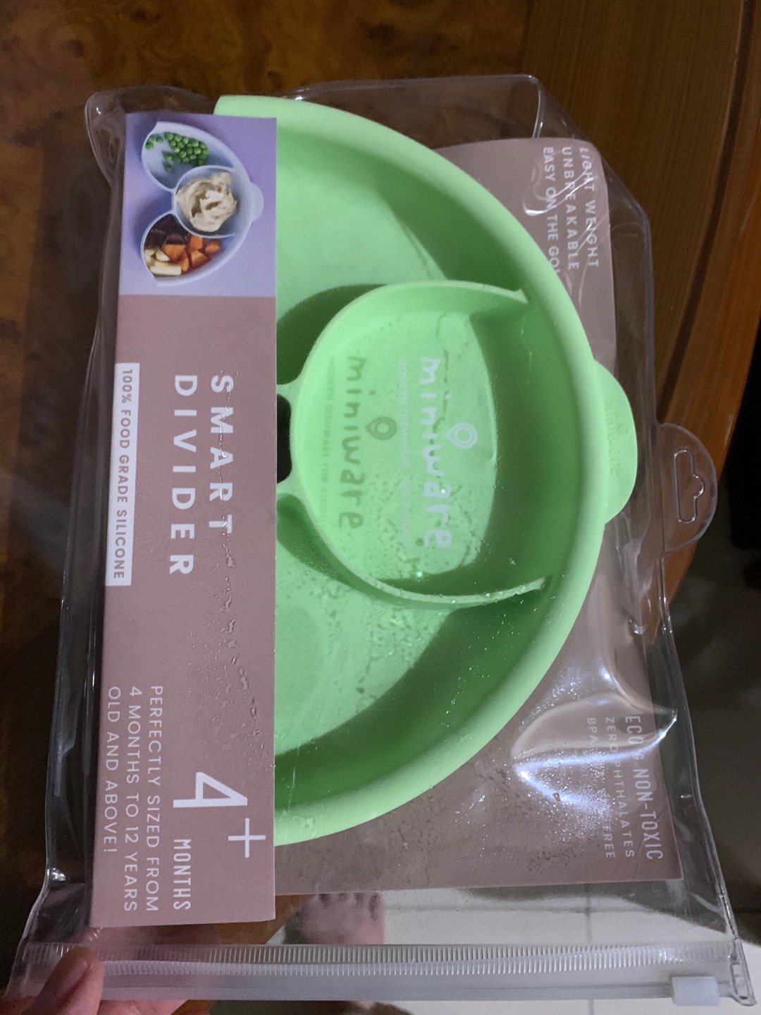 Divider Miniware - Peralatan Mpasi Yang Terbuat Dari Food Grade Silicone