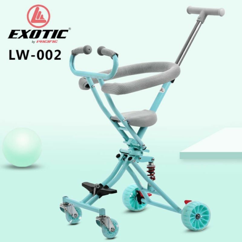 Exotic Magic Stroller LW 002/003/007/101/119/201/629-1 Kereta Dorong Bayi SNI-LW002 TOSCA