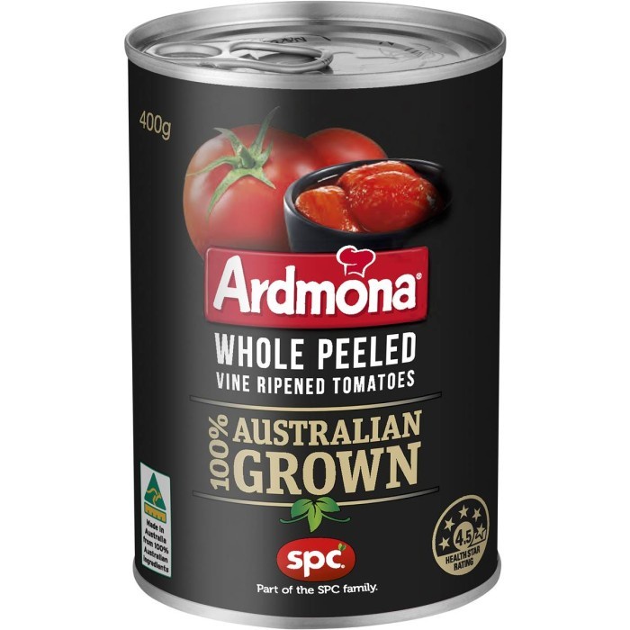 

ARDMONA WHOLE PEELED TOMATO 400GR