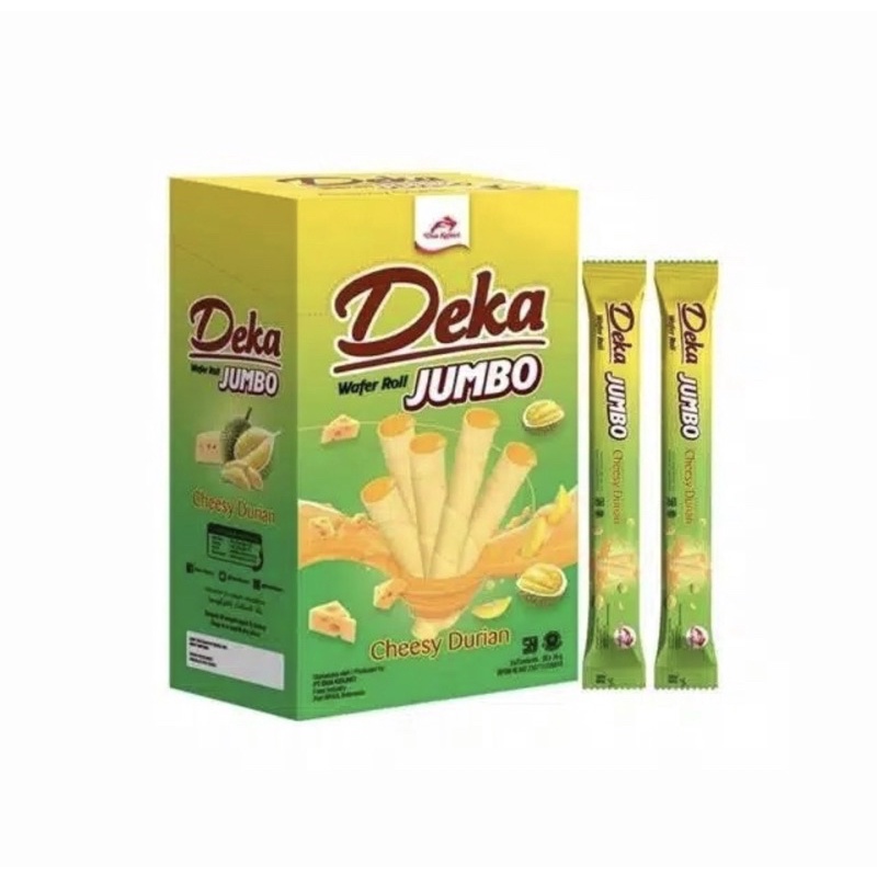 

DEKA WAFER ROLL CHEESE DURIAN 20x16 GR