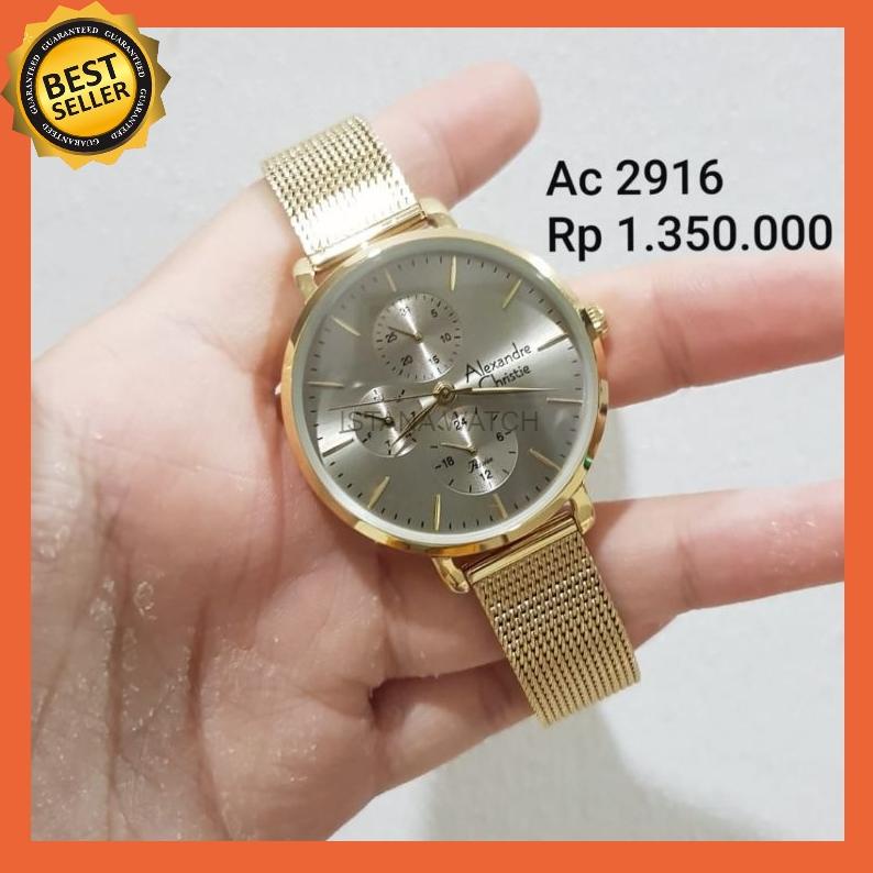 HOLLXMALL | [PASTI ORI ] JAM TANGAN WANITA ALEXANDRE CHRISTIE AC 2916 AC2916 ORIGINAL ORIGINAL