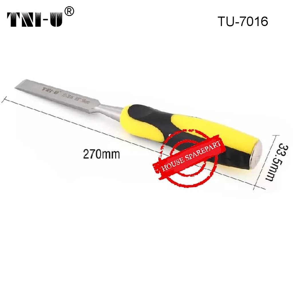 TNI-U TU-7016 Professional 16mm CRV Woodcarving Chisel