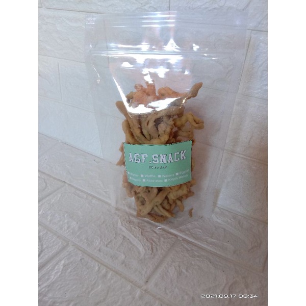 

kripik usus renyah 150 gram