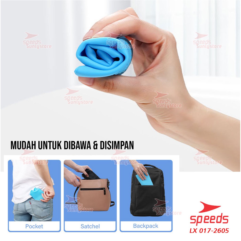 Cover Shoes Cover Sepatu Karet Pelindung Sepatu Anti Air Hujan Funcover Speeds 017-2605-4