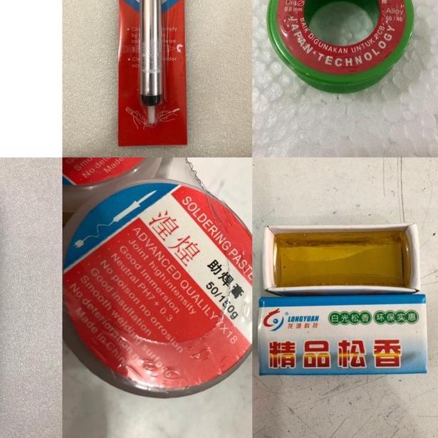 ○ Paket solder sedotan timah pinset loffet arpus MURAH ✪