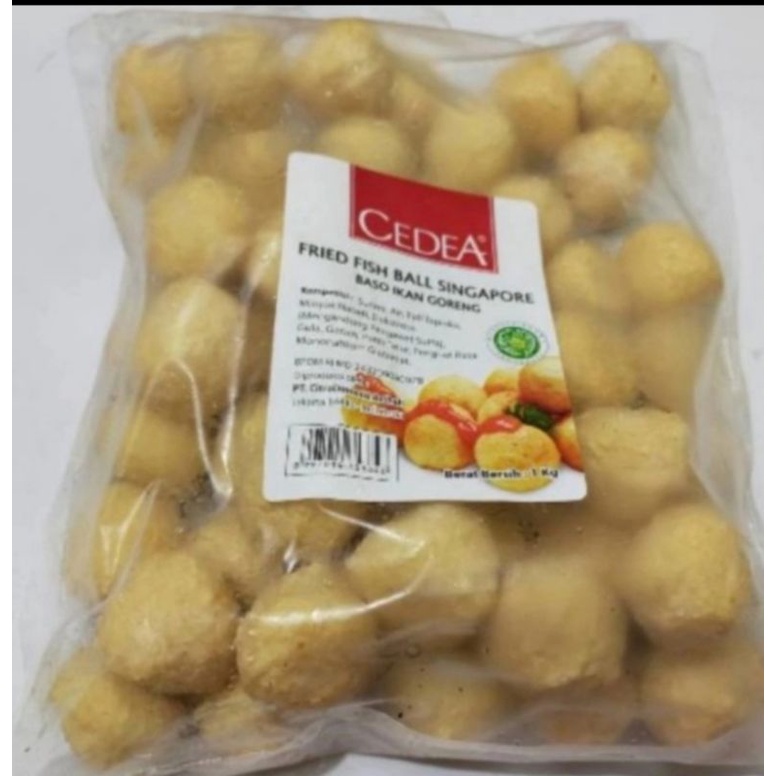 

Cedea fish ball goreng 1kg