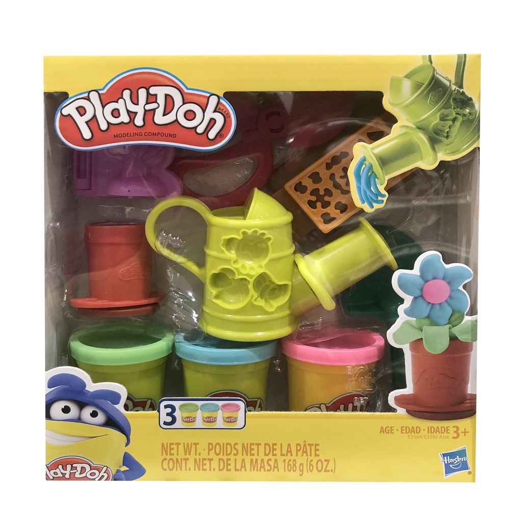 Play-Doh Set Roleplay Tools Mainan Lilin Dengan Cetakan Alat Berkebun Playdoh