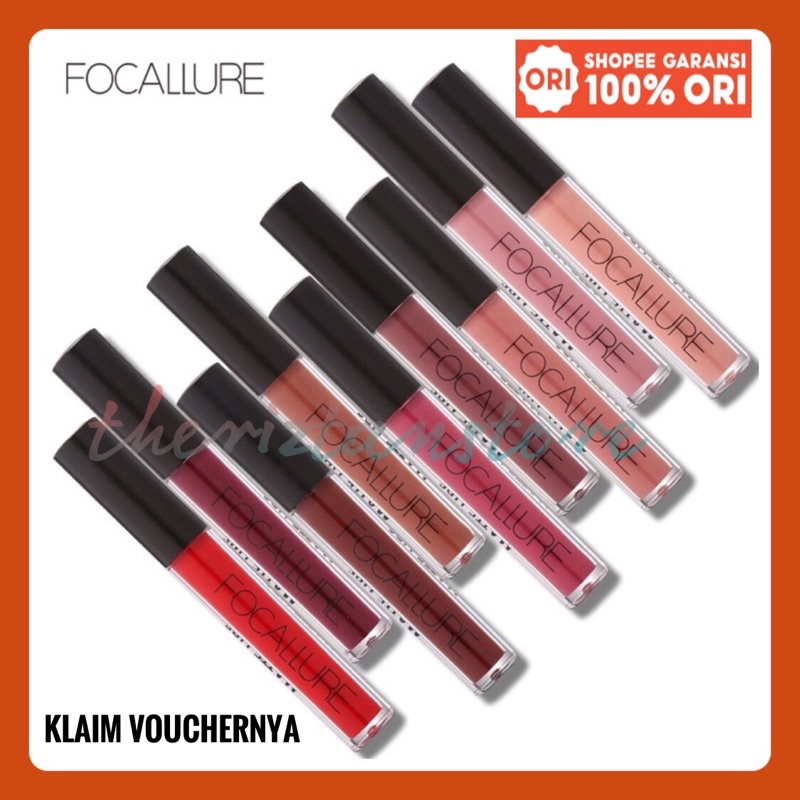 Focallure Lipstik Matte Waterproof Tahan Lama / FA24