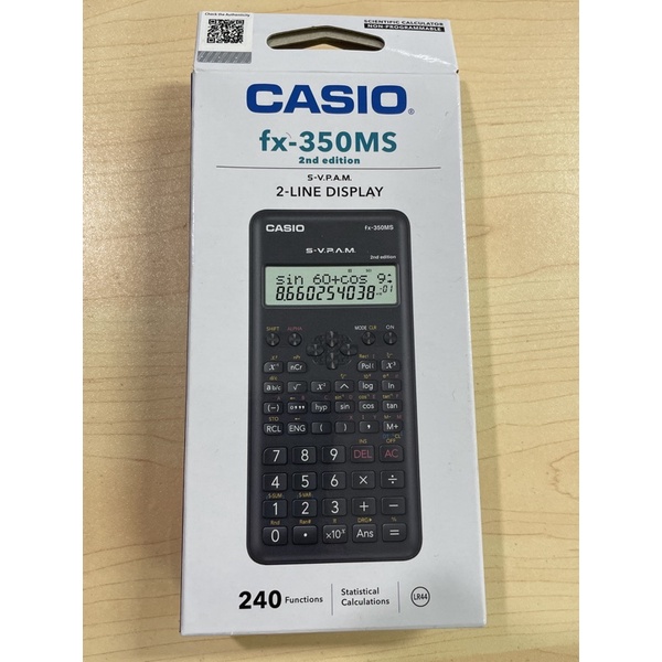 

CASIO FX-350 MAS 2nd edition