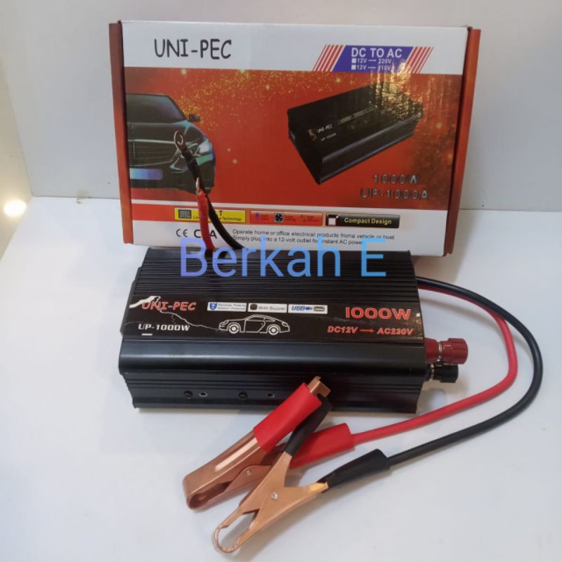 Power inverter UNI-PEC AC To DC 1000W