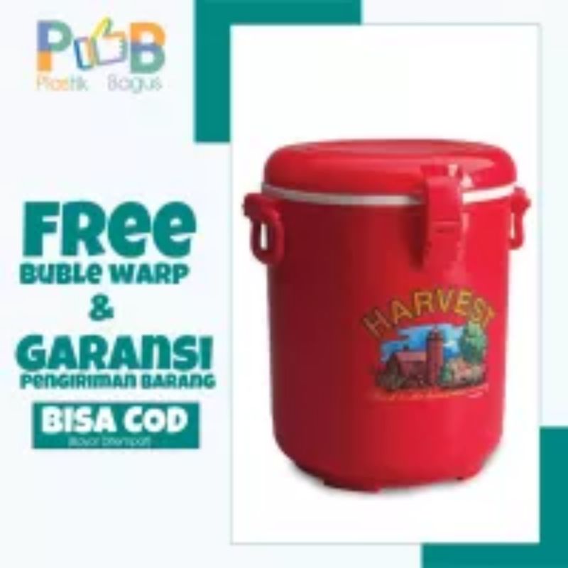 [ ⭐FREE ONGKIR⭐ ] Rice bucket Lion Star Aldo harvest 15/20 lt termos nasi es. asli original