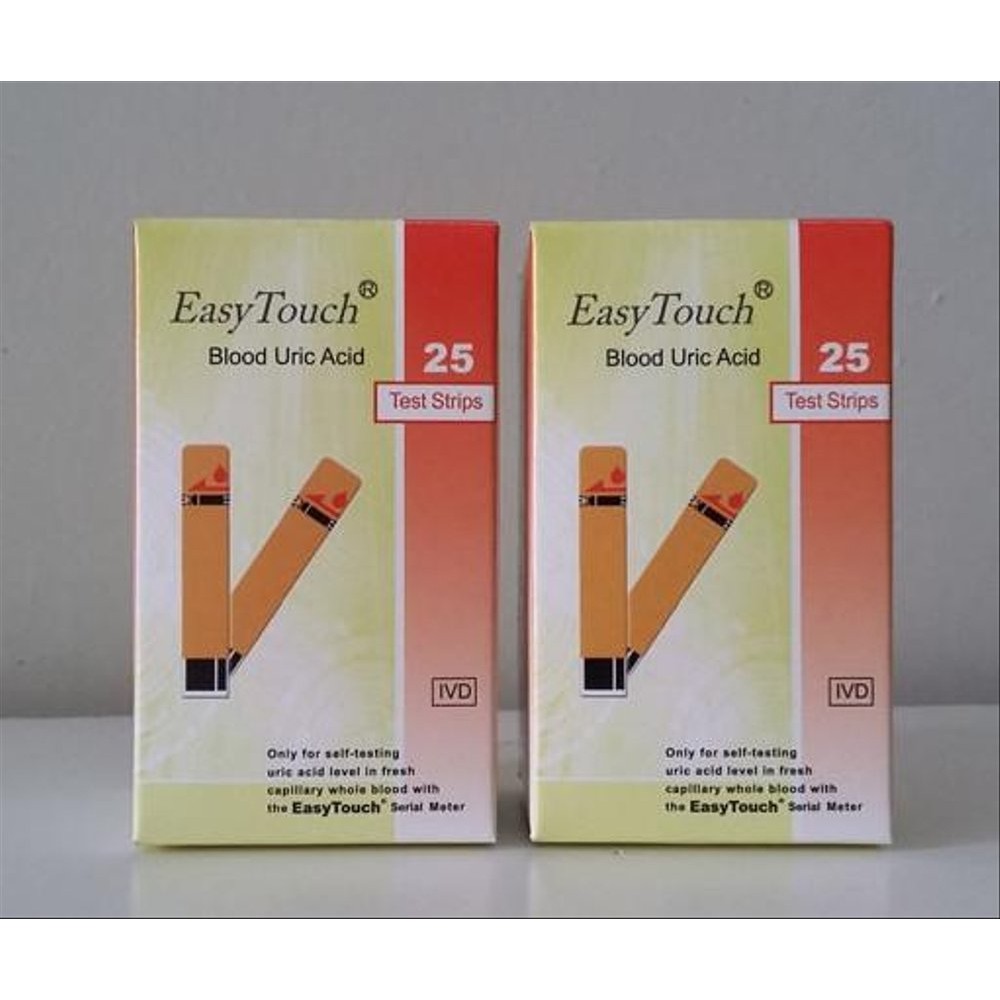 Strip Easy Touch Asam Urat Refill Isi 25 Easy Touch GCU | Cek Asam Urat