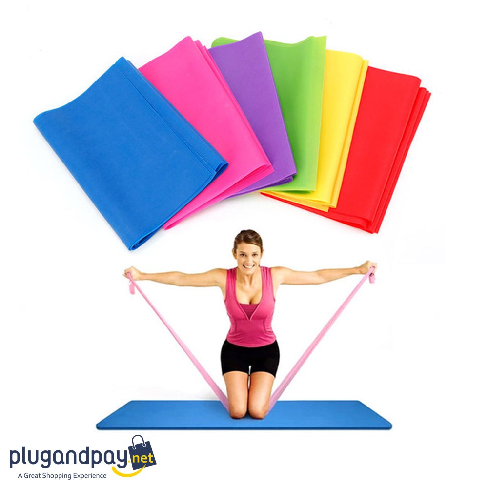 Resistance Band Tension untuk Latihan GYM Home Workout Biru - plugandpay