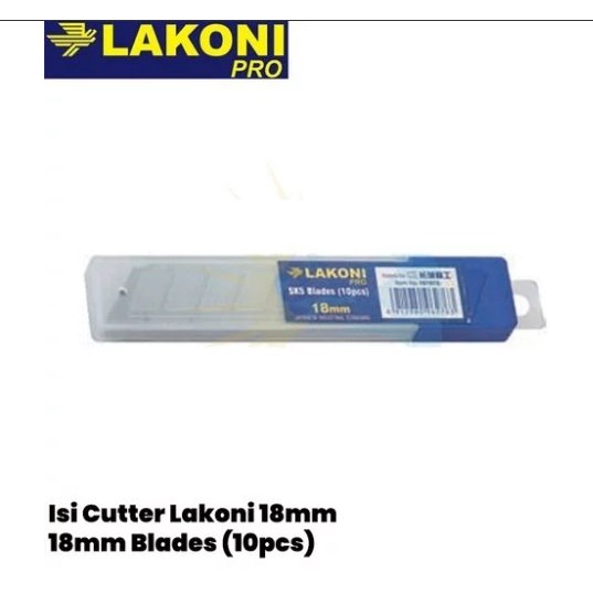 

Isi Cutter Refill LAKONI PRO Cutter Blade Isi Kater Besar isi 10 pcs TERMURAH