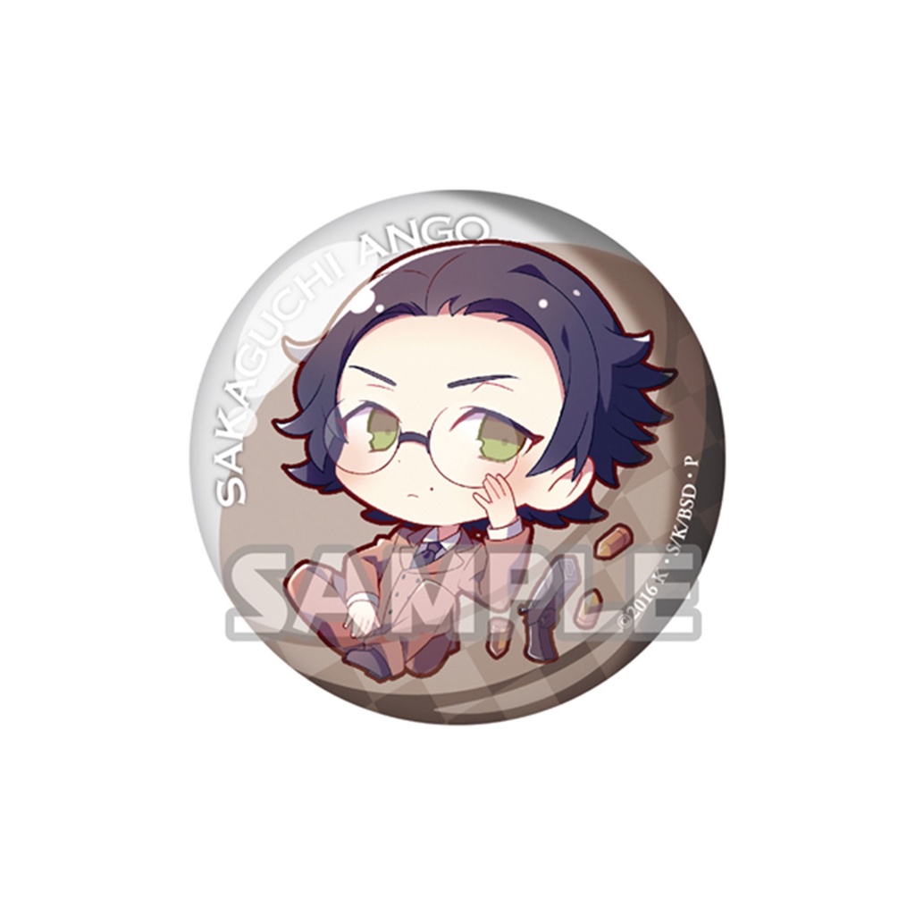 Pita Deformed Badge Bungo Stray Dogs Set Ango Sakaguchi