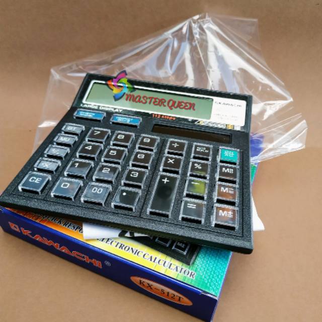 Kalkulator Dagang / calculator setara citizen quality include baterai