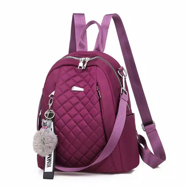 New Tas Backpack Stylish MICRO GELEMBUNG-2REST EMBOS TENGAH MICRO RR /tas ransel micro glowshy