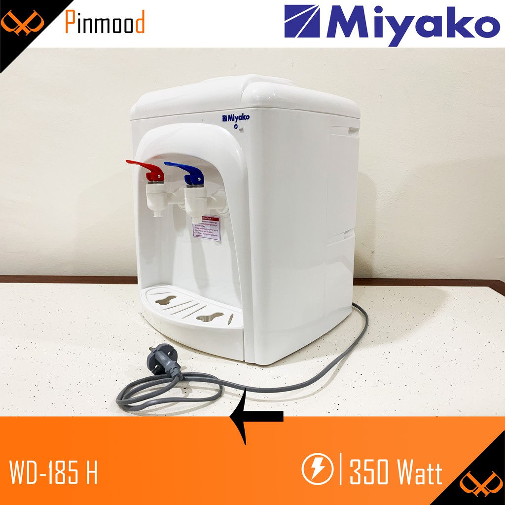 MIYAKO DISPENSER WD-185 H [ HOT AND NORMAL ] GALON AIR MURAH