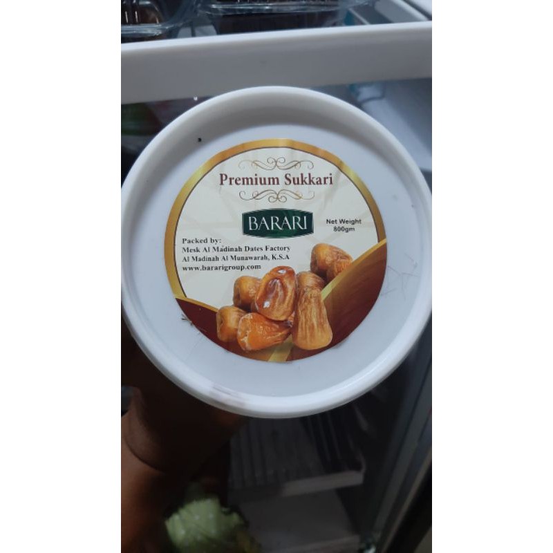 

Kurma Sukari ember 800gr
