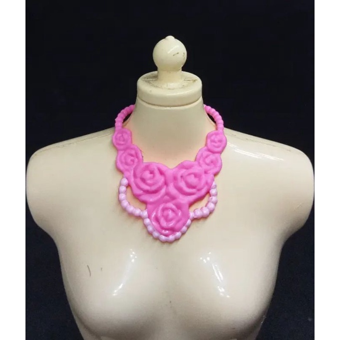 kalung boneka varian pink